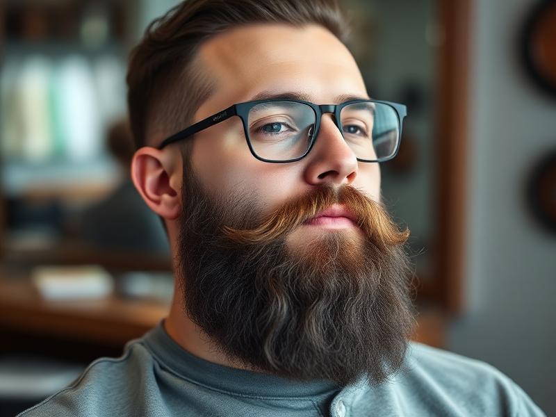 Expert beard trimming and grooming service